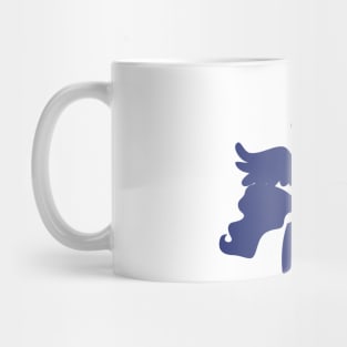 Princess Luna Silhouette Mug